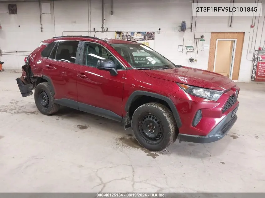 2020 Toyota Rav4 Le VIN: 2T3F1RFV9LC101845 Lot: 40125134