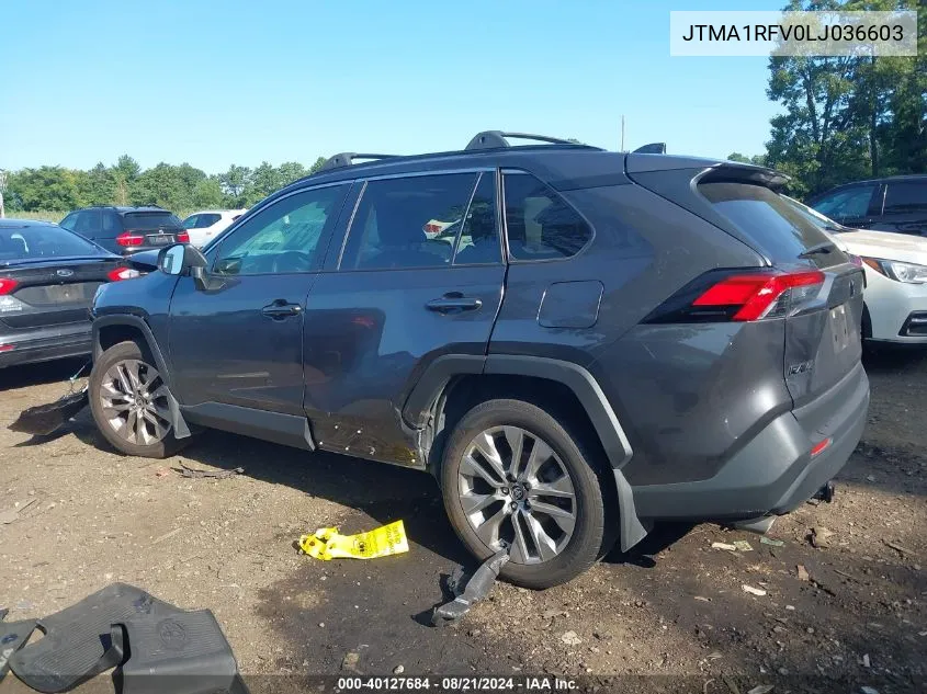 JTMA1RFV0LJ036603 2020 Toyota Rav4 Xle Premium