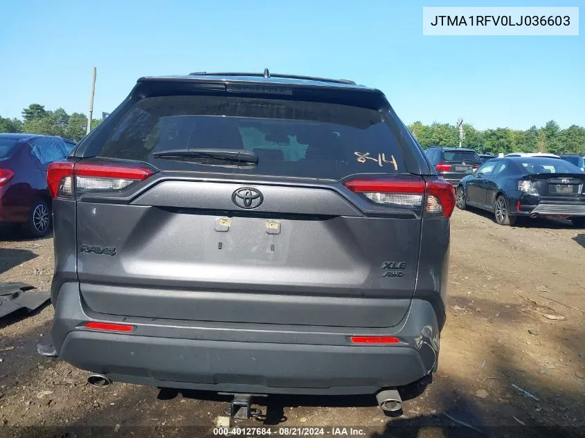 JTMA1RFV0LJ036603 2020 Toyota Rav4 Xle Premium