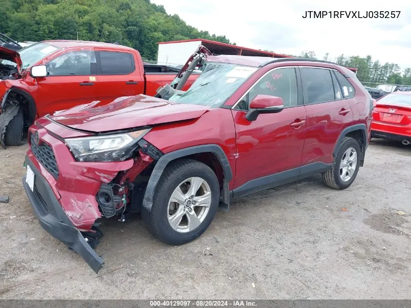 JTMP1RFVXLJ035257 2020 Toyota Rav4 Xle