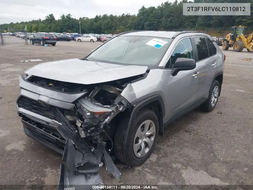 2T3F1RFV6LC110812 2020 Toyota Rav4 Le