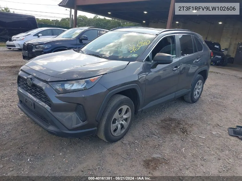 2020 Toyota Rav4 Le VIN: 2T3F1RFV9LW102606 Lot: 40161381