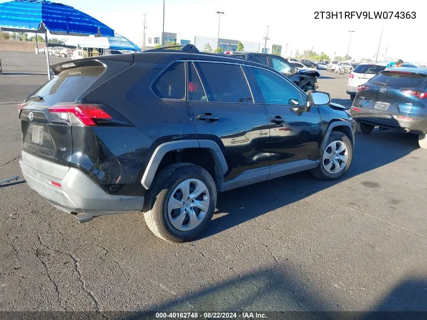 2T3H1RFV9LW074363 2020 Toyota Rav4 Le