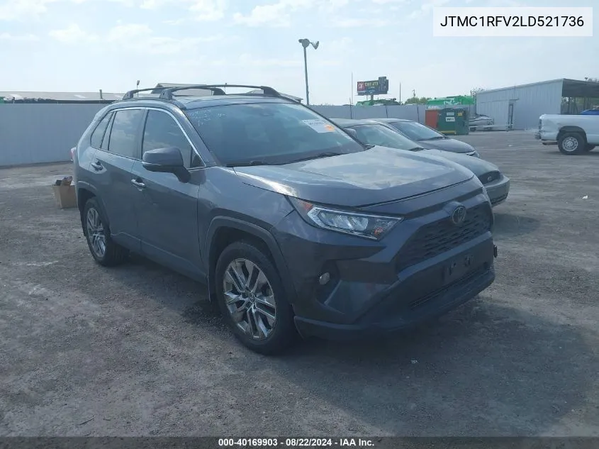 JTMC1RFV2LD521736 2020 Toyota Rav4 Xle Premium