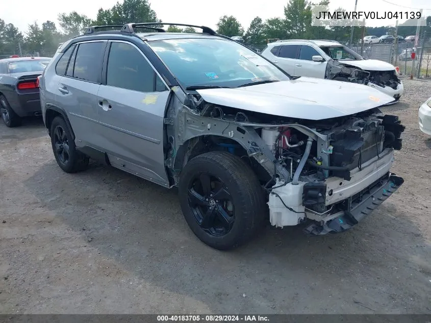 JTMEWRFV0LJ041139 2020 Toyota Rav4 Hybrid Xse