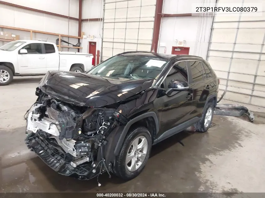 2T3P1RFV3LC080379 2020 Toyota Rav4 Xle