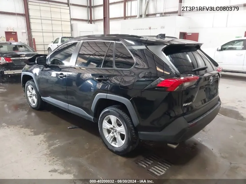 2T3P1RFV3LC080379 2020 Toyota Rav4 Xle