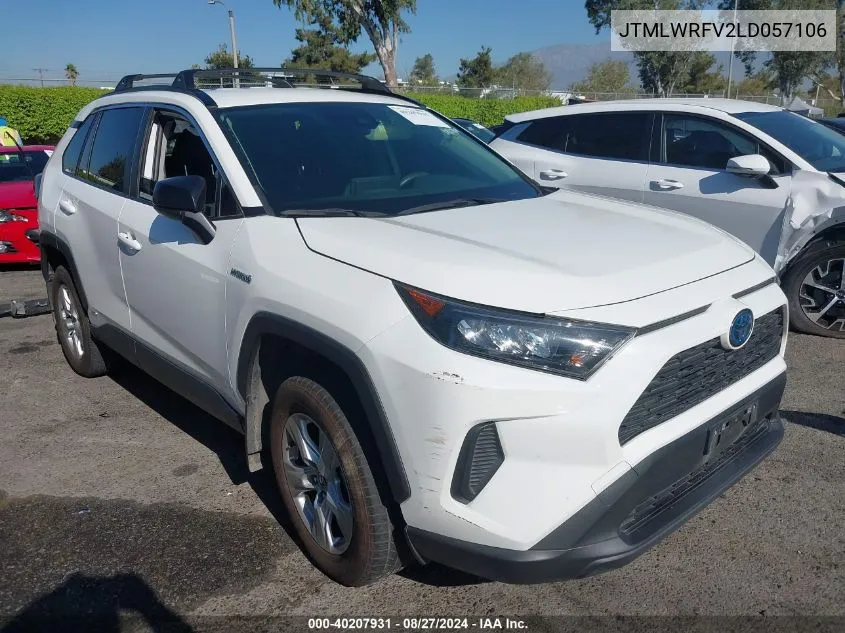 JTMLWRFV2LD057106 2020 Toyota Rav4 Hybrid Le