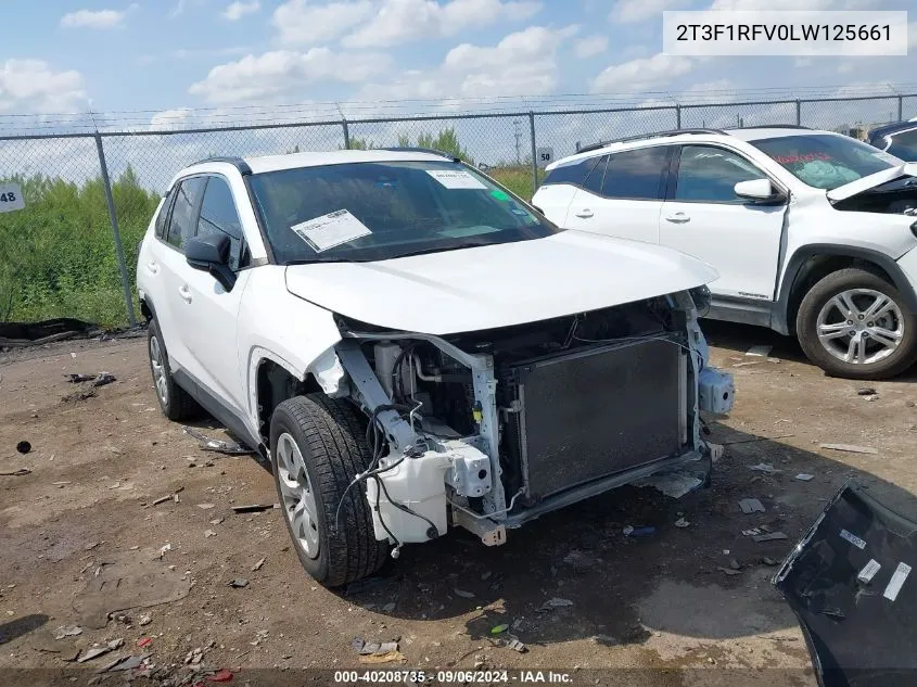 2T3F1RFV0LW125661 2020 Toyota Rav4 Le