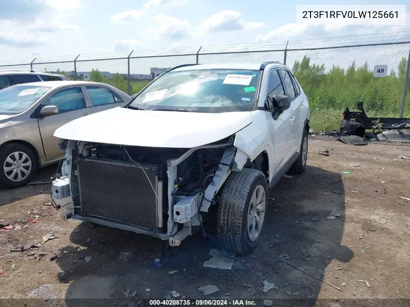 2T3F1RFV0LW125661 2020 Toyota Rav4 Le