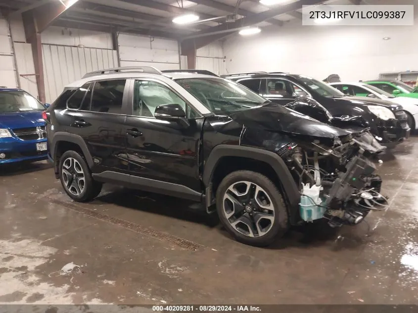 2020 Toyota Rav4 Adventure VIN: 2T3J1RFV1LC099387 Lot: 40209281