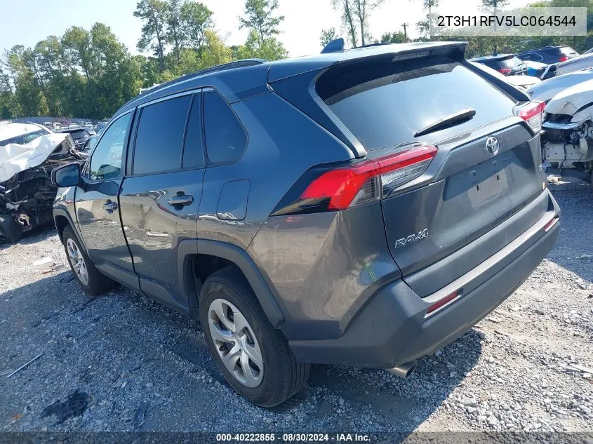 2020 Toyota Rav4 Le VIN: 2T3H1RFV5LC064544 Lot: 40222855