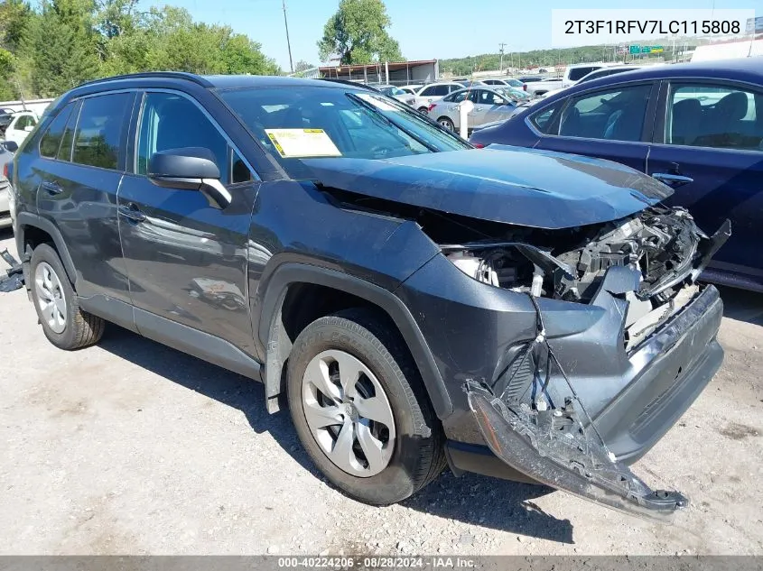 2T3F1RFV7LC115808 2020 Toyota Rav4 Le