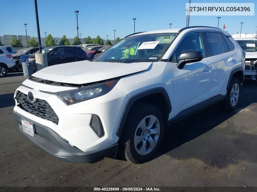 2020 Toyota Rav4 Le VIN: 2T3H1RFVXLC054396 Lot: 40229899