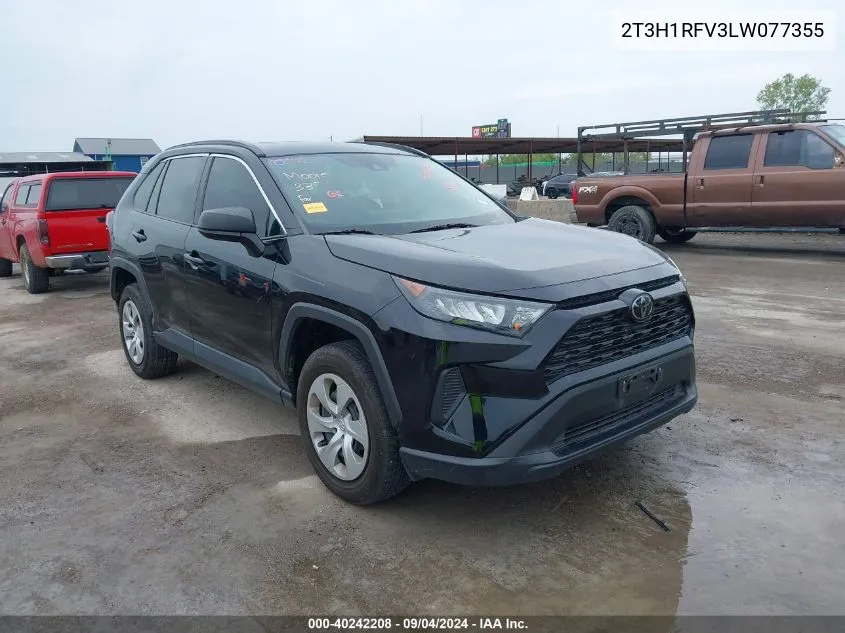 2T3H1RFV3LW077355 2020 Toyota Rav4 Le