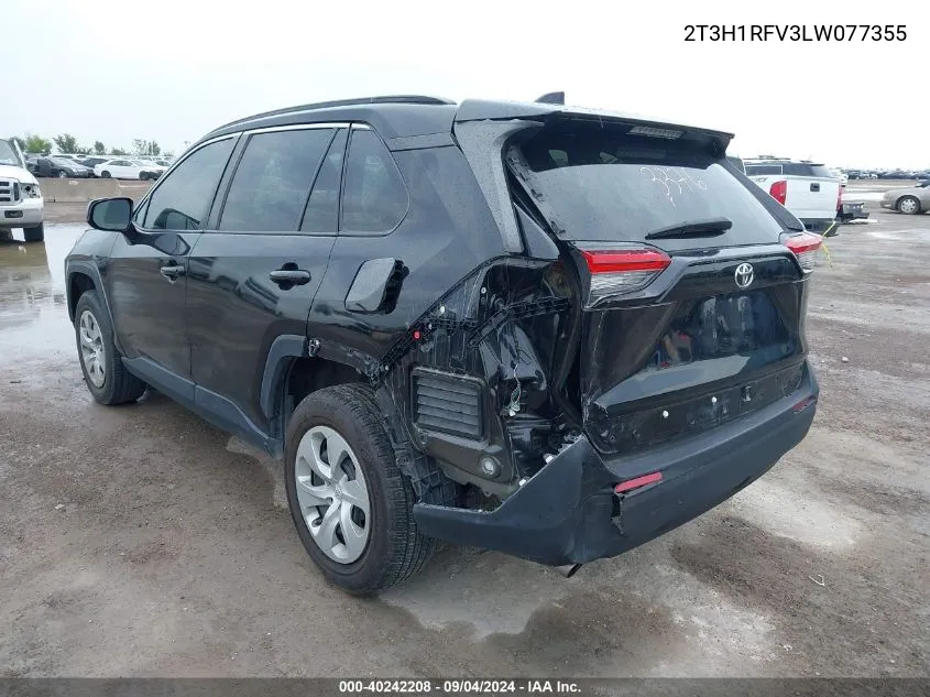 2T3H1RFV3LW077355 2020 Toyota Rav4 Le