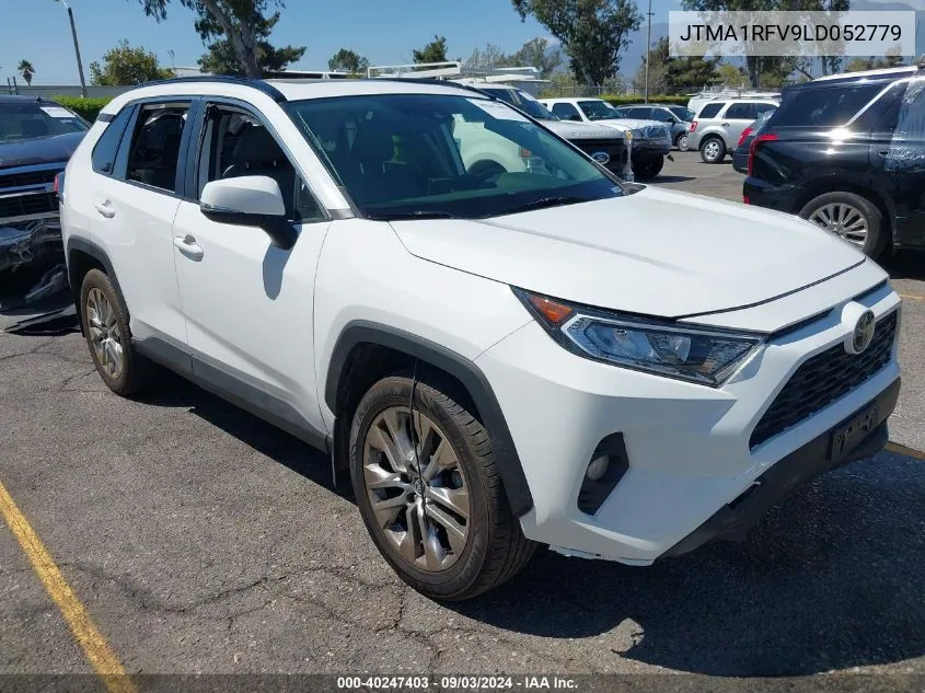 2020 Toyota Rav4 Xle Premium VIN: JTMA1RFV9LD052779 Lot: 40247403