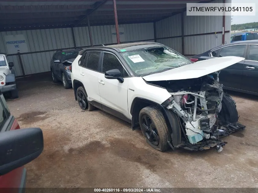 JTMEWRFV9LD541105 2020 Toyota Rav4 Hybrid Xse