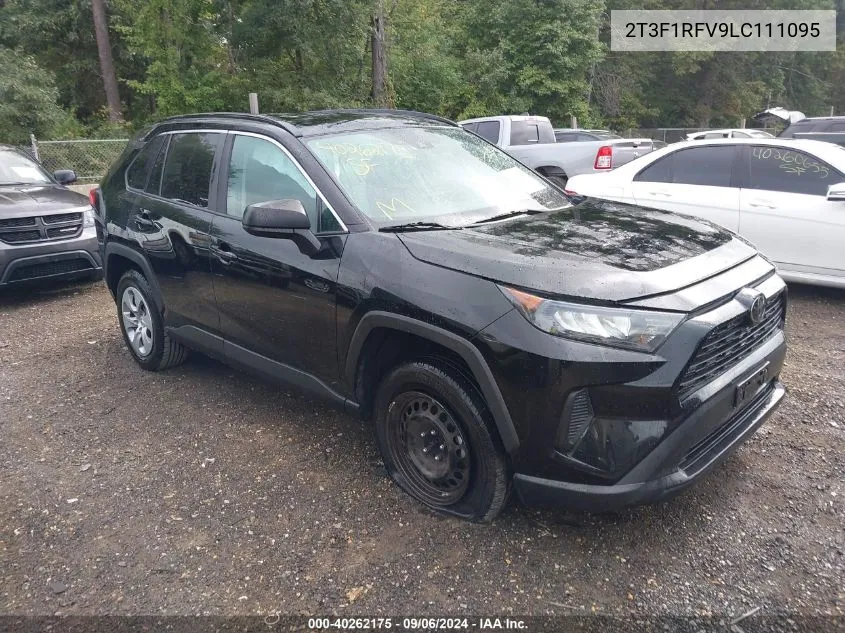 2020 Toyota Rav4 Le VIN: 2T3F1RFV9LC111095 Lot: 40262175