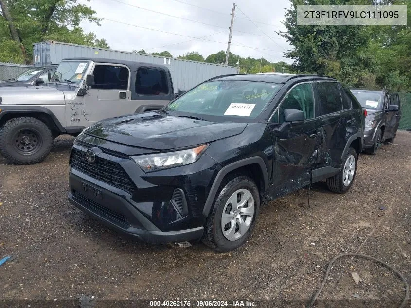 2020 Toyota Rav4 Le VIN: 2T3F1RFV9LC111095 Lot: 40262175