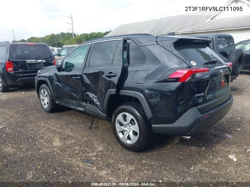 2020 Toyota Rav4 Le VIN: 2T3F1RFV9LC111095 Lot: 40262175