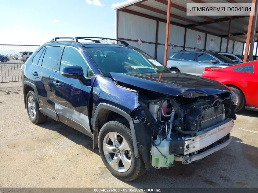 2020 Toyota Rav4 Hybrid Xle/Xle Premium/Xse VIN: JTMR6RFV7LD004184 Lot: 40276903