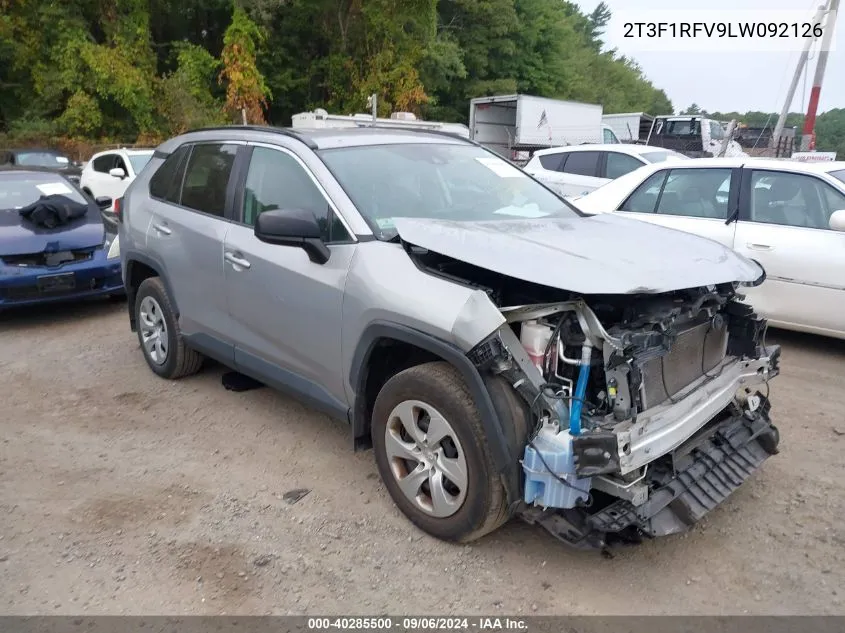 2T3F1RFV9LW092126 2020 Toyota Rav4 Le