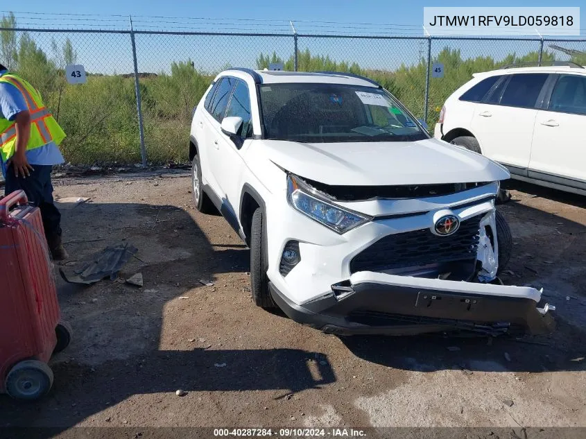 2020 Toyota Rav4 Xle VIN: JTMW1RFV9LD059818 Lot: 40287284