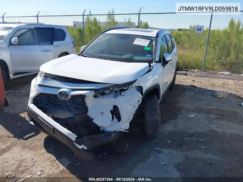 2020 Toyota Rav4 Xle VIN: JTMW1RFV9LD059818 Lot: 40287284