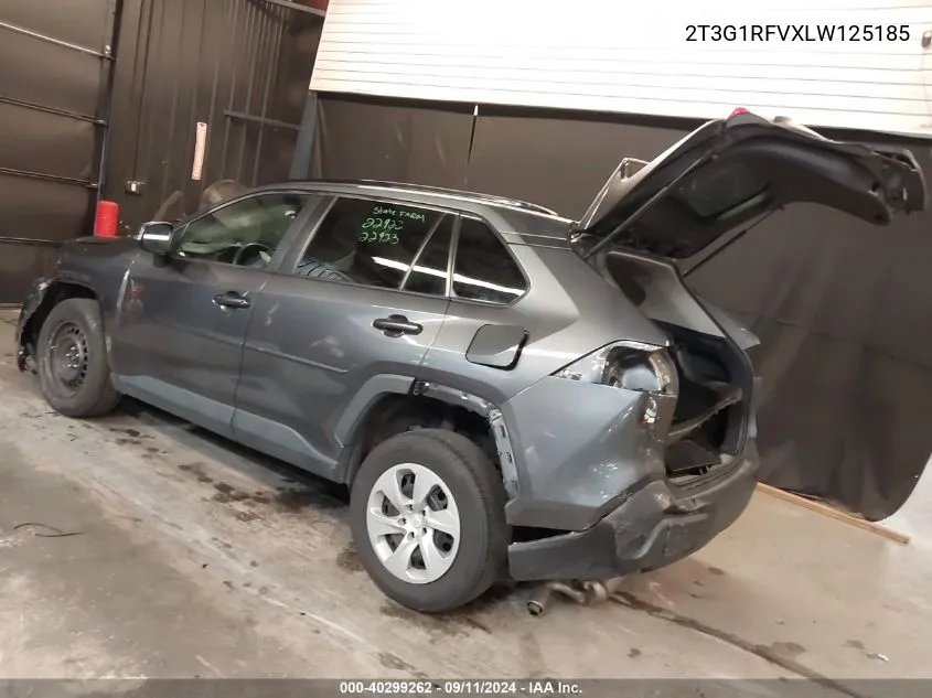 2020 Toyota Rav4 Le VIN: 2T3G1RFVXLW125185 Lot: 40299262