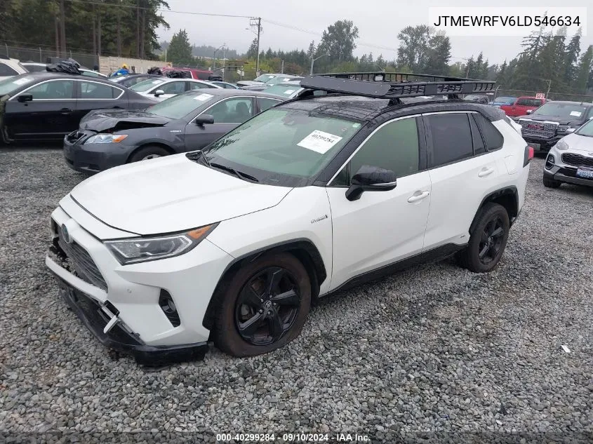 JTMEWRFV6LD546634 2020 Toyota Rav4 Hybrid Xse