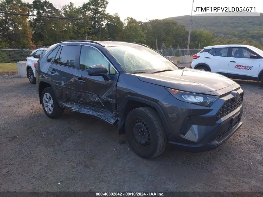 2020 Toyota Rav4 Le VIN: JTMF1RFV2LD054671 Lot: 40302042