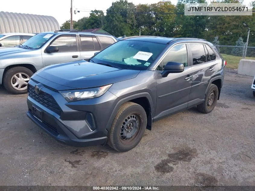 2020 Toyota Rav4 Le VIN: JTMF1RFV2LD054671 Lot: 40302042