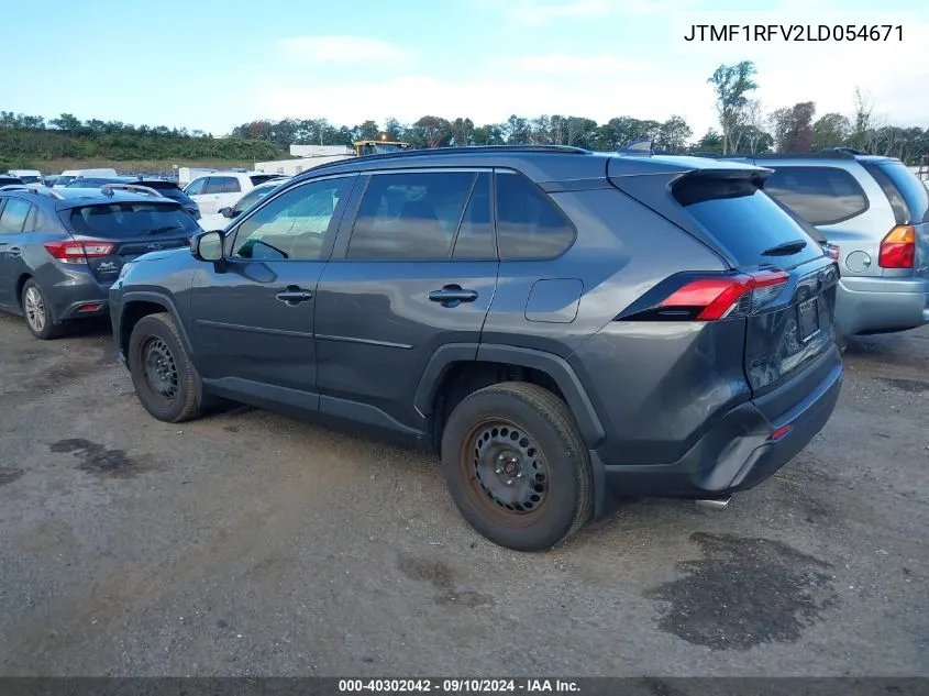 JTMF1RFV2LD054671 2020 Toyota Rav4 Le