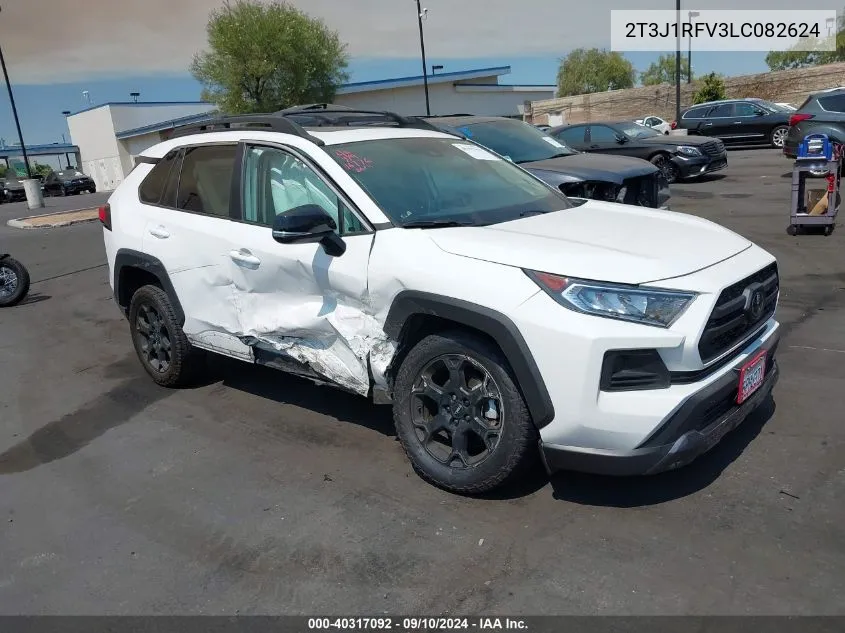 2020 Toyota Rav4 Adventure/Trd Off Road VIN: 2T3J1RFV3LC082624 Lot: 40317092