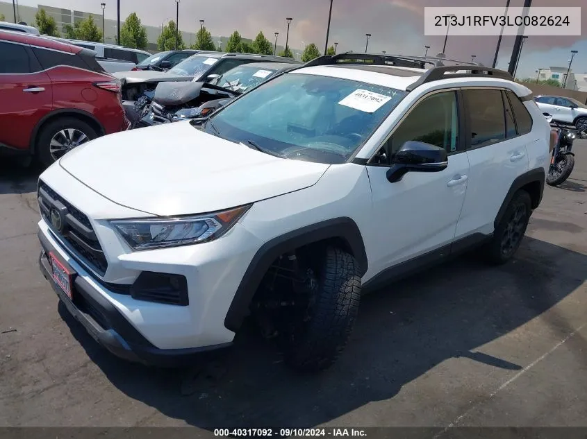 2020 Toyota Rav4 Adventure/Trd Off Road VIN: 2T3J1RFV3LC082624 Lot: 40317092