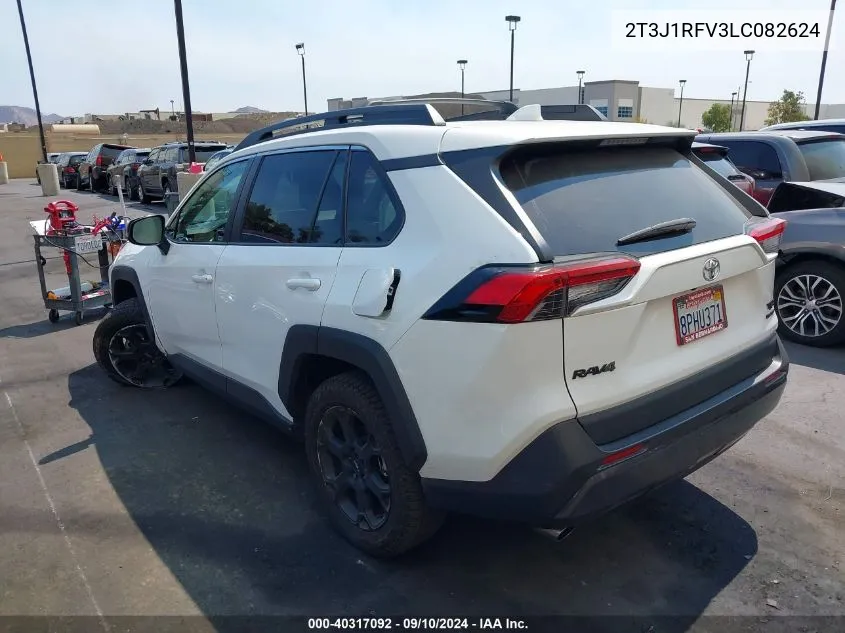 2020 Toyota Rav4 Adventure/Trd Off Road VIN: 2T3J1RFV3LC082624 Lot: 40317092