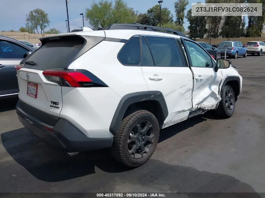 2020 Toyota Rav4 Adventure/Trd Off Road VIN: 2T3J1RFV3LC082624 Lot: 40317092