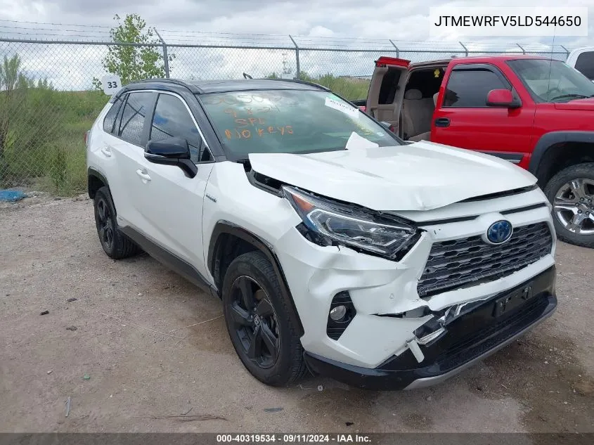 2020 Toyota Rav4 Xse VIN: JTMEWRFV5LD544650 Lot: 40319534