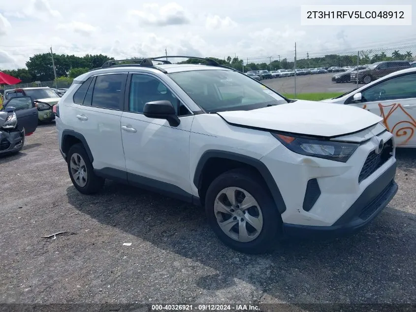 2020 Toyota Rav4 Le VIN: 2T3H1RFV5LC048912 Lot: 40326921