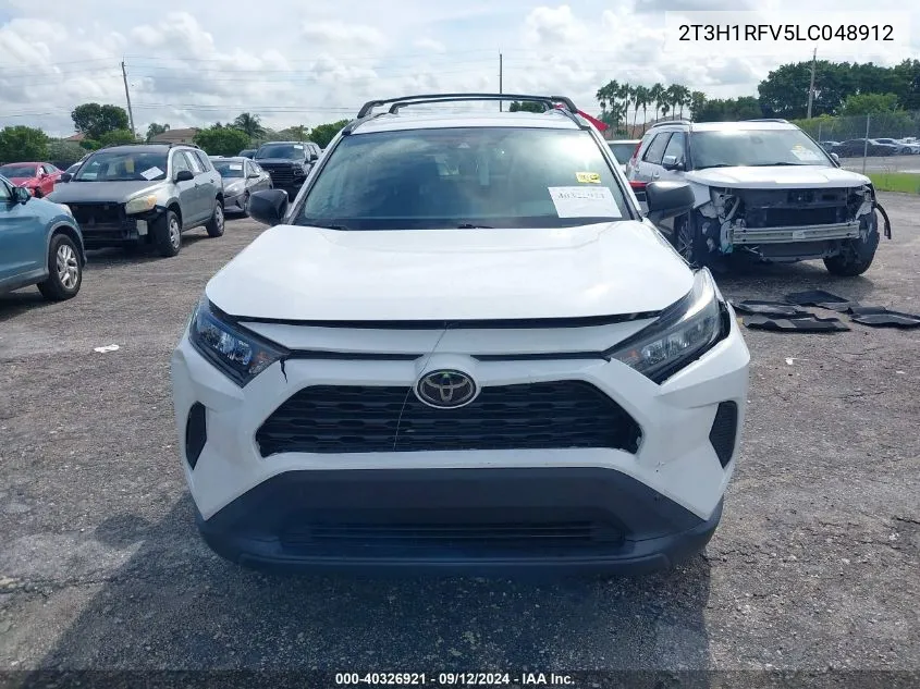 2020 Toyota Rav4 Le VIN: 2T3H1RFV5LC048912 Lot: 40326921