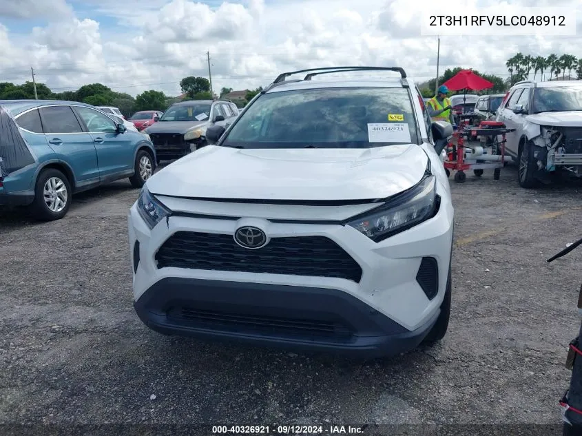 2020 Toyota Rav4 Le VIN: 2T3H1RFV5LC048912 Lot: 40326921