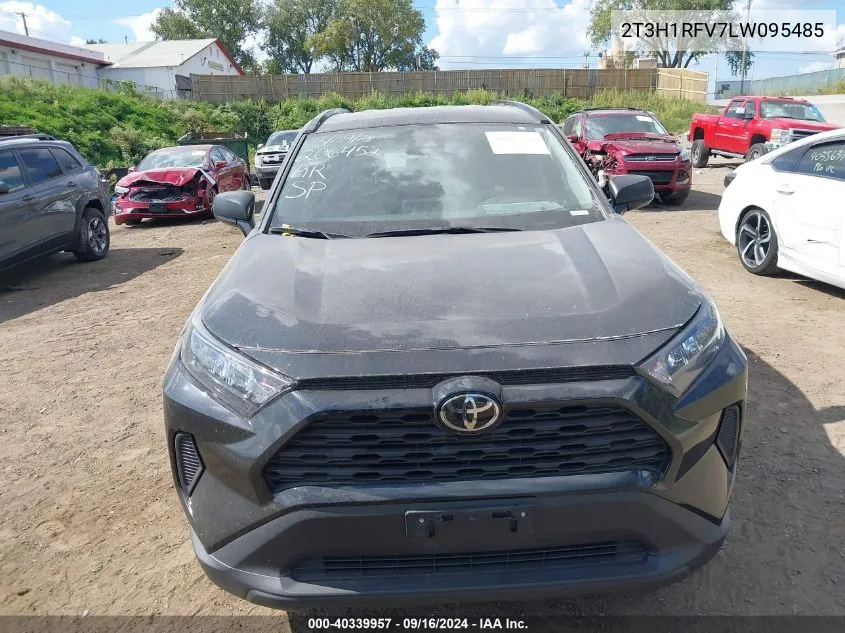 2020 Toyota Rav4 Le VIN: 2T3H1RFV7LW095485 Lot: 40339957