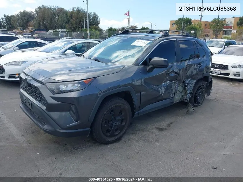 2020 Toyota Rav4 Le VIN: 2T3H1RFV6LC085368 Lot: 40354525