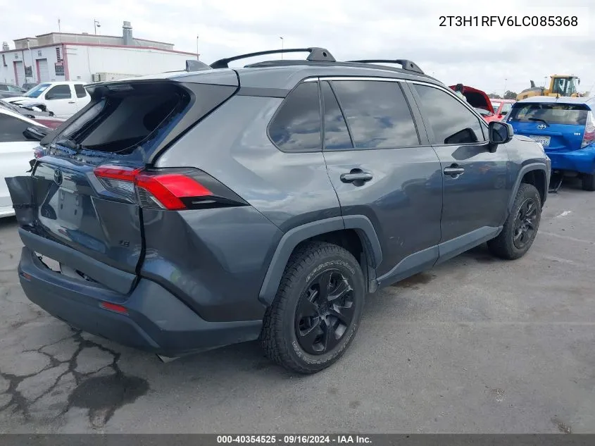 2020 Toyota Rav4 Le VIN: 2T3H1RFV6LC085368 Lot: 40354525