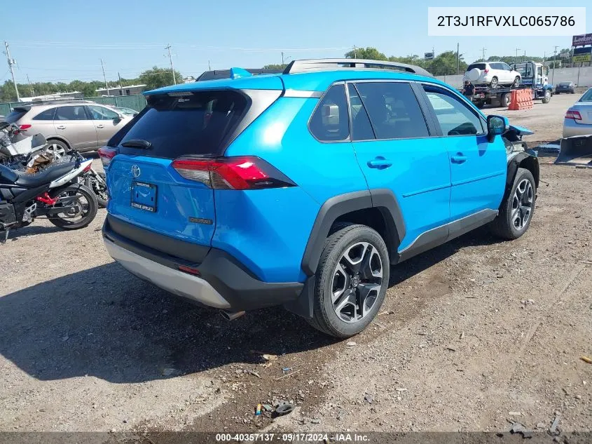 2020 Toyota Rav4 Adventure VIN: 2T3J1RFVXLC065786 Lot: 40357137