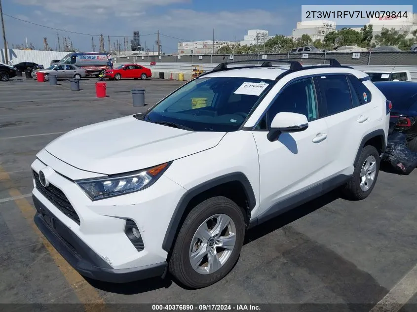 2020 Toyota Rav4 Xle VIN: 2T3W1RFV7LW079844 Lot: 40376890