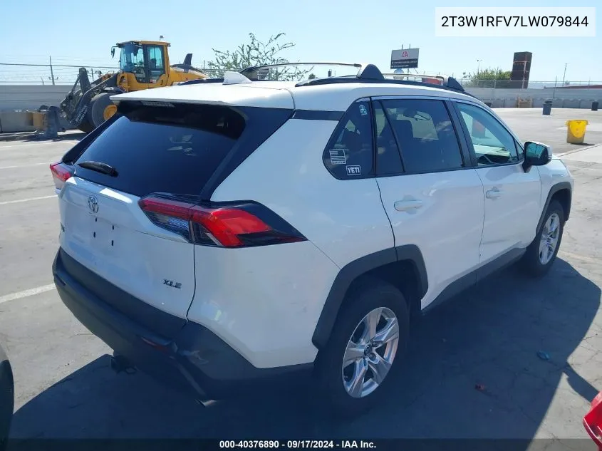 2020 Toyota Rav4 Xle VIN: 2T3W1RFV7LW079844 Lot: 40376890