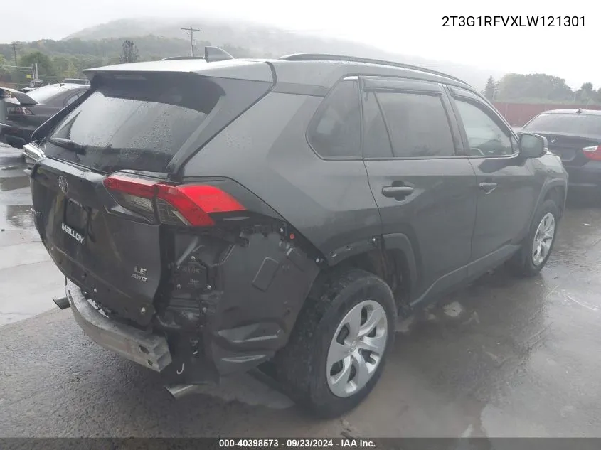 2020 Toyota Rav4 Le VIN: 2T3G1RFVXLW121301 Lot: 40398573