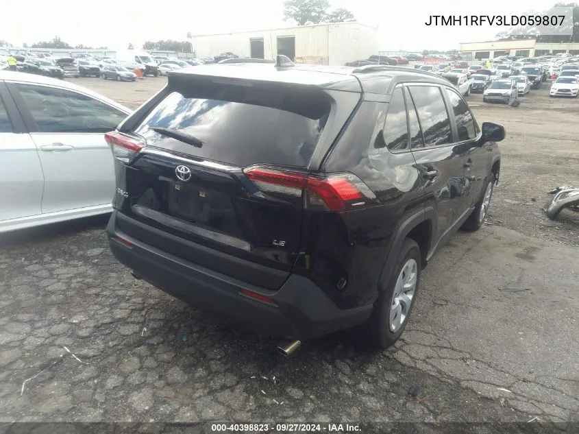 2020 Toyota Rav4 Le VIN: JTMH1RFV3LD059807 Lot: 40398823